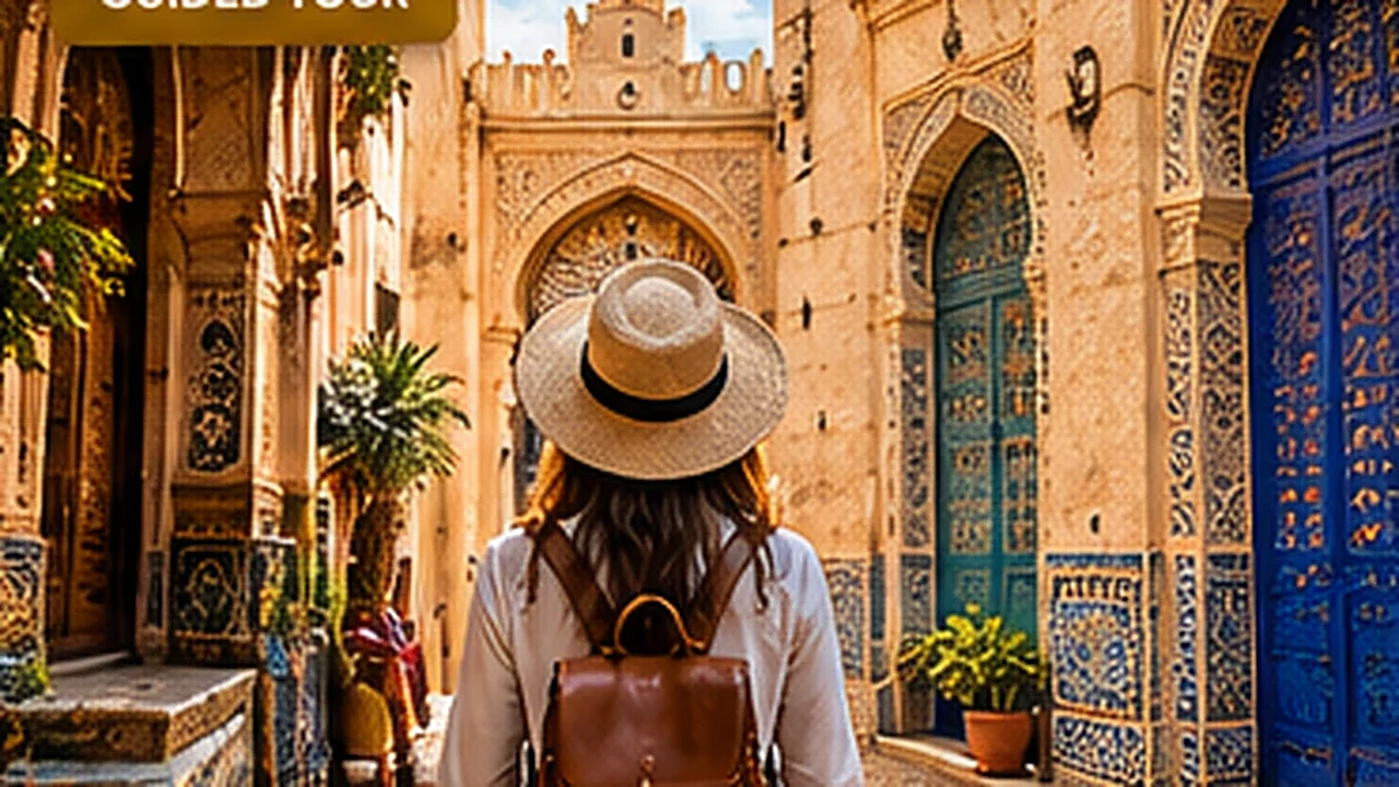 Fes Guided City Tour illustrative artwork