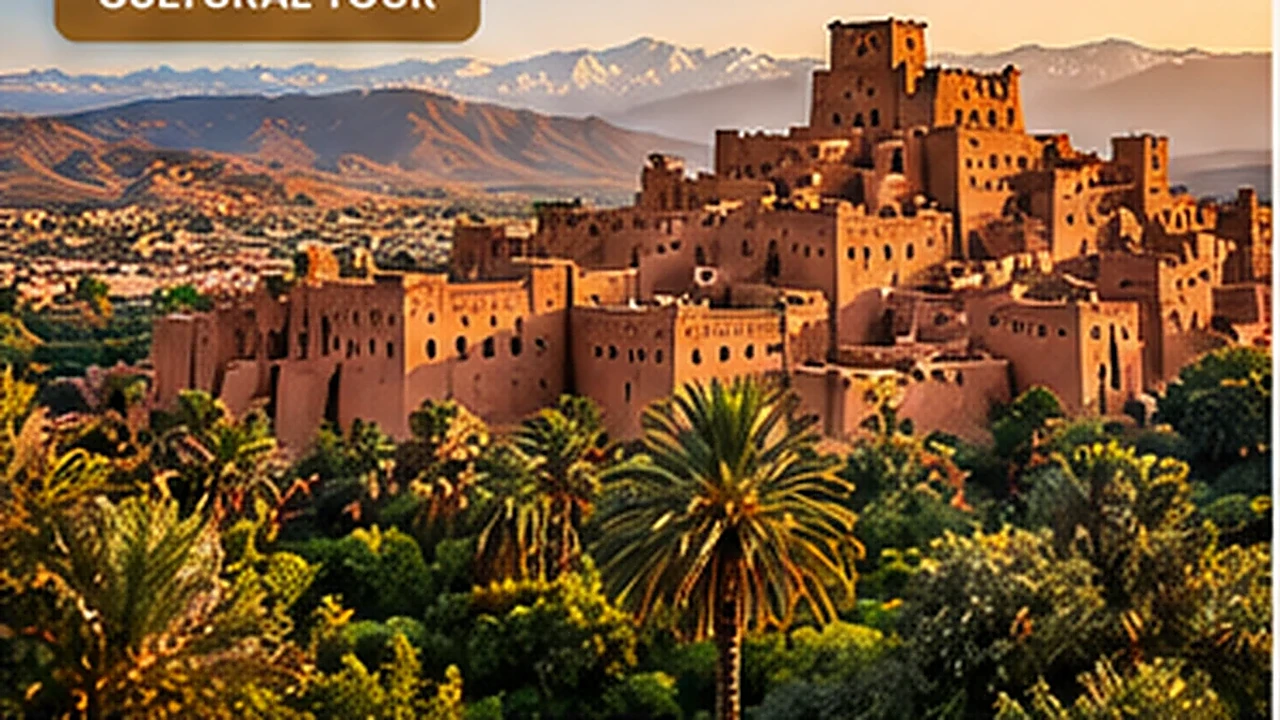 Morocco Cultural Tour illustrative artwork