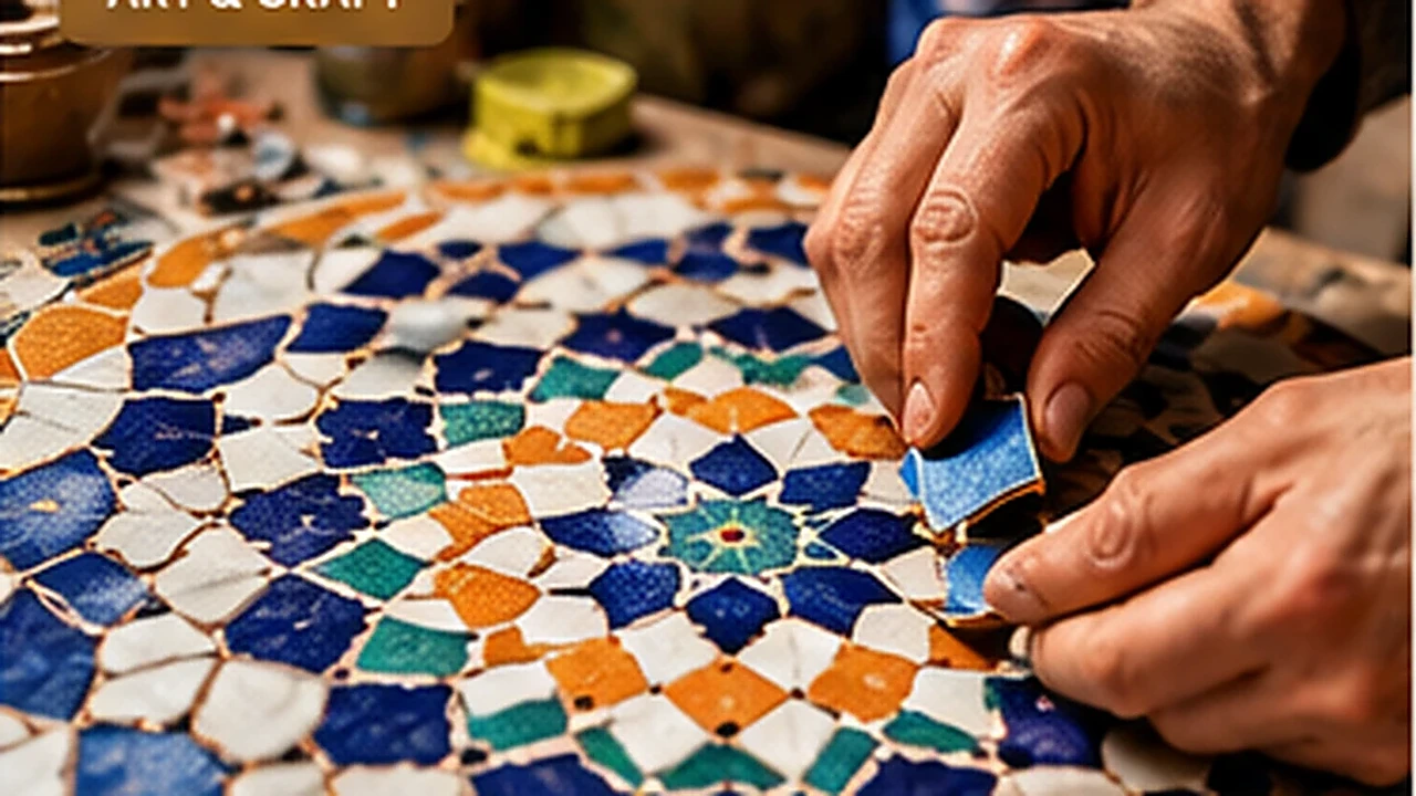 Mosaic & Zellige Workshop illustrative artwork